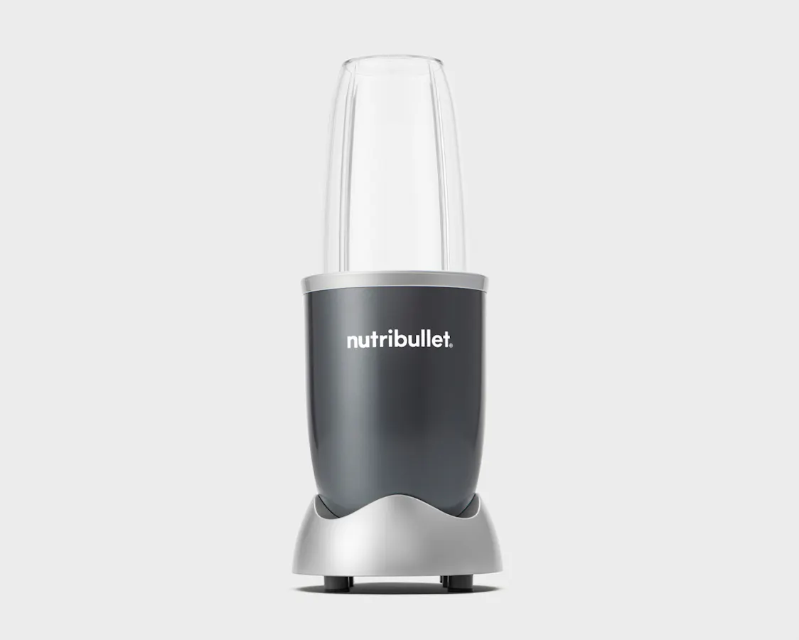 nutribullet original on grey background.